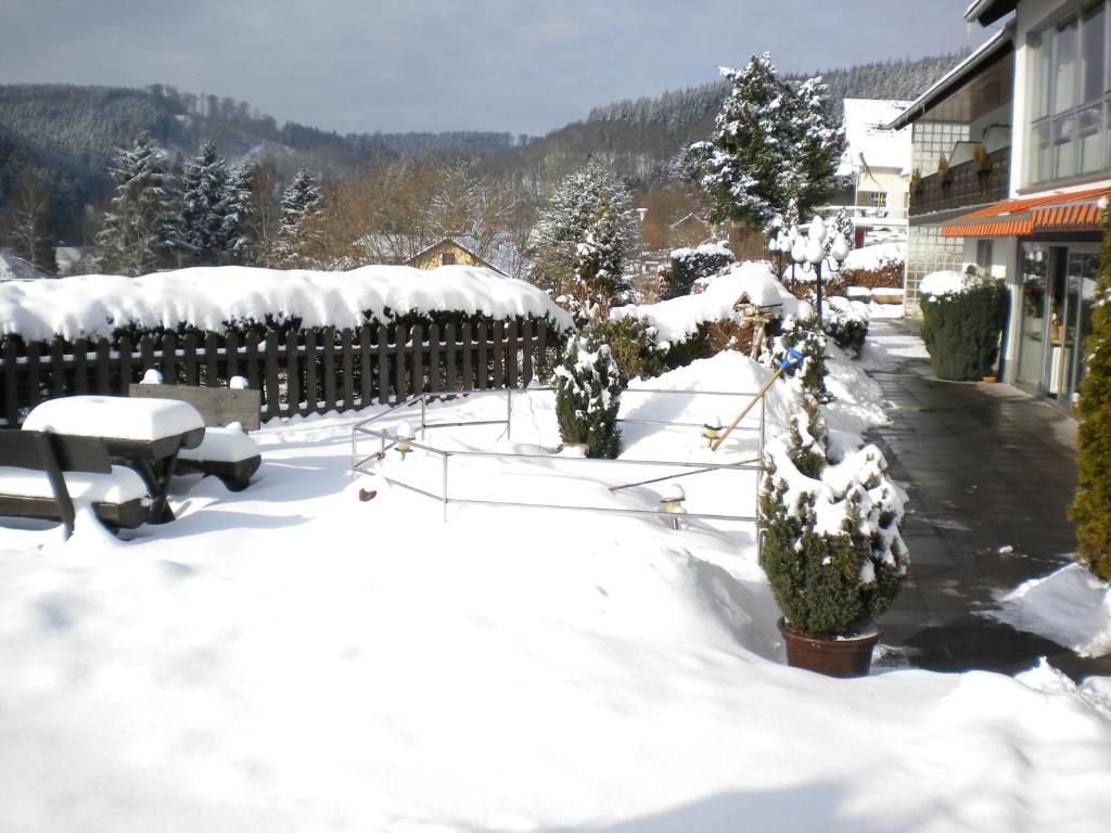 Hotel Pension Haus Berghof Hellenthal Extérieur photo